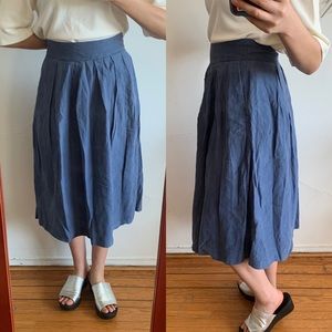 Wilfred Linen skirt
